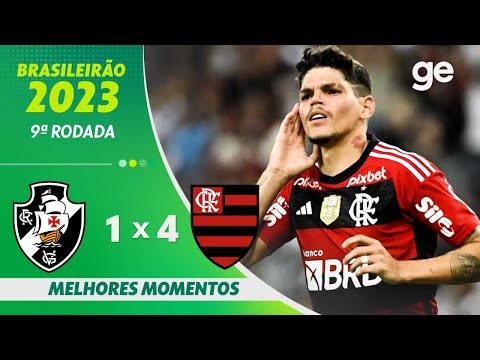 Gols e lances de Vasco da Gama x Flamengo