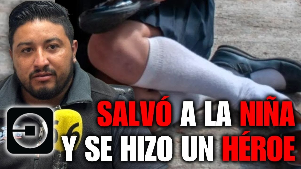 Conductor de UBER en MÉXICO salva a MENOR tras ATAQUE y ATRAPA al CRIMINAL