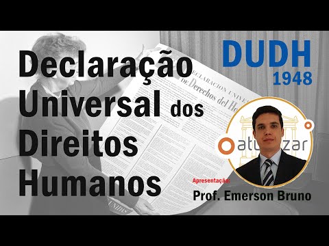 DUDH 01 - Declaração Universal dos Direitos Humanos - 1948