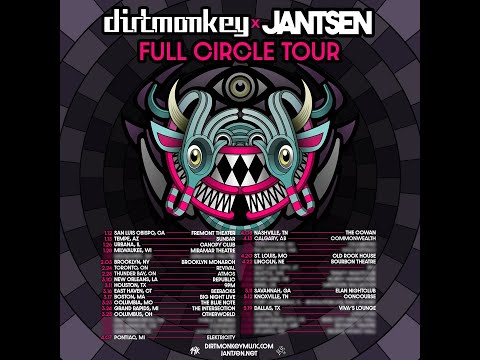 Dirt Monkey x Jantsen ⭕️ Full Circle Tour 2023