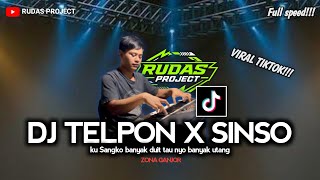 Download lagu Dj sinso x telepon x kusangko banyak duit || viral di TikTok!! BY RUDAS PROJECT mp3