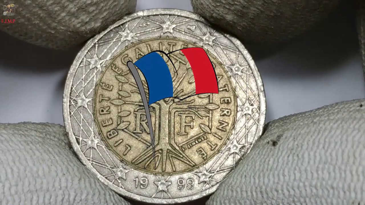 ¿Cuanto vale esta moneda.¡2 Euros Error!.-. Francia.-.