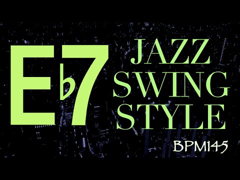 Eb Mixolydian (Eb7) Jazz Backing Track - Swing Style