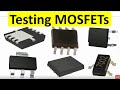 How To Test MOSFET In Circuit Using Multimeter How To Test MOSFET Transistor With 8 And 3 Terminals
