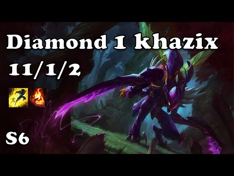 25: Diamond 1 khazix - Kha'Zix Mid VS Yasuo S6 Master Ranked NA League of legends
