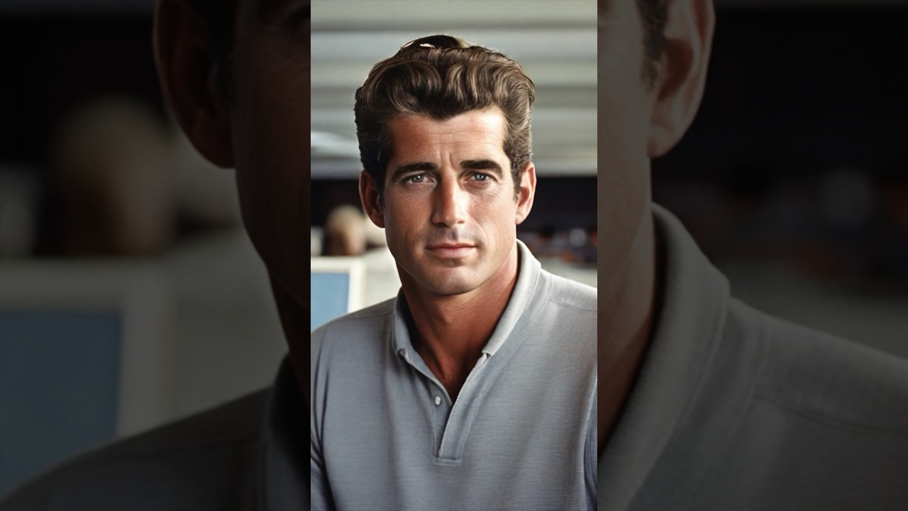 John Fitzgerald Kennedy Jr. died in 1999. Age progression 38-78! #shorts #ageprogression #jfkjr #ai