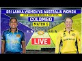 ICC Womens World Cup Live Sri Lanka Women Vs Australia Women Live SL W Vs AUS W Live Commentary