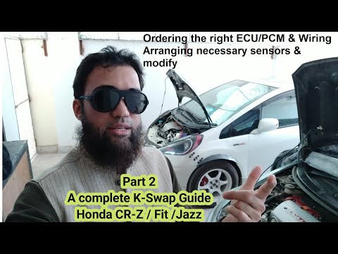 Part 02: Honda CRZ/Fit k-Swap, A Compete Guide,Ordering the right parts/sensors