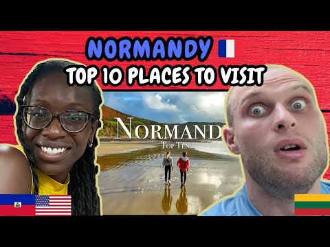 REACTION TO Top 10 Places To Visit in Normandy | FIRST TIME WATCHING