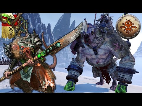 CHIEFTAIN of the BONEBREAKERS - The Twisted and the Twilight DLC - Skaven vs. Norsca - Warhammer 2