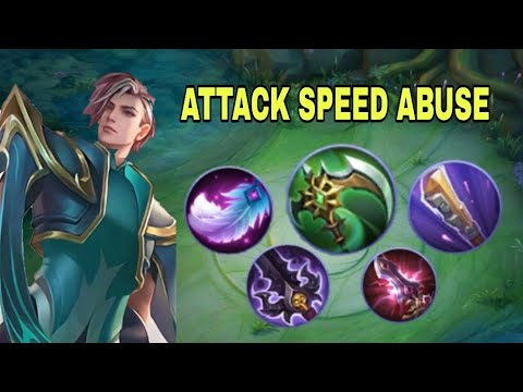 AAMON ATTACK SPEED ABUSE 😱 (ATK SPEED HACK) |||AAMON BEST BUILD