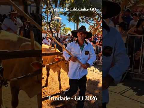 Carreiros de Caldazinha-GO também foram para o Desfile dos Carreiros de Trindade-GO 2026