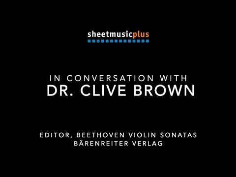 In Conversation with Clive Brown