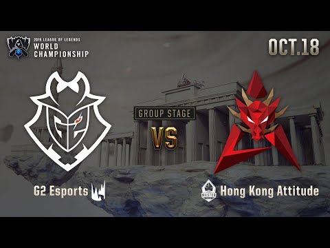 G2 vs HKA | GROUP STAGE Day 6 H/L 10.18 | 2019 Worlds Championship