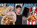 4 Easy Anabolic Cheat Meals Recipes W/ Airfryer | Tasty High Protein Low Calorie Fast Food