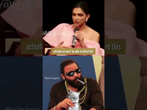 Deepika Padukone 💬 on Sandeep Reddy Vanga: Only Difference Was 💰 So I Said NO 😂😆❌
