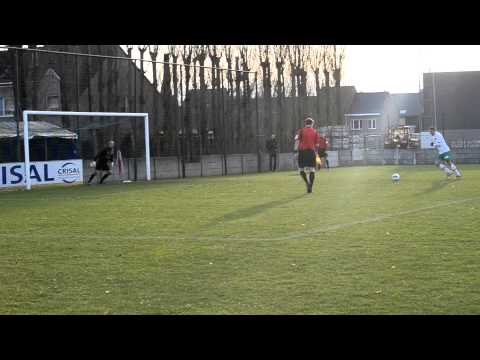 Zaventem - Virton : Penalty de Romain Delaby