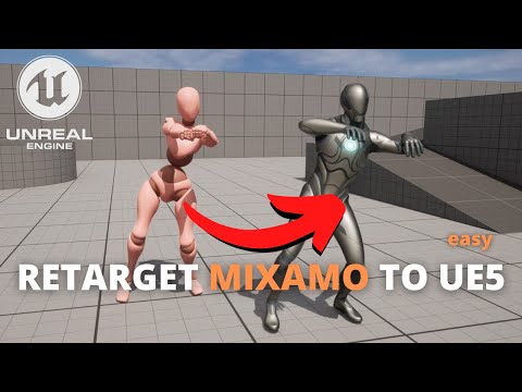 The Easiest Way to Retarget Mixamo Animations in Unreal Engine 5