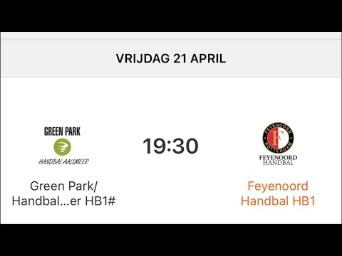 Feyenoord Handbal - GreenPark Aalsmeer HB1