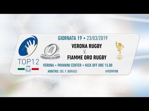 TOP12 2018/19, Giornata 19 - Verona Rugby v Fiamme Oro Rugby