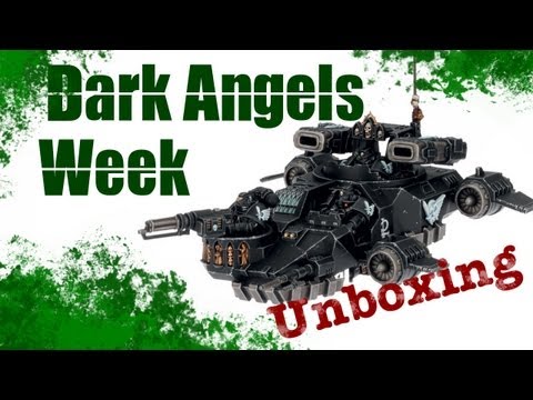 Unboxing: Dark Angels Land Speeder Vengeance