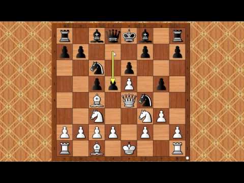 Najlepse sahovške minijature sa zamkom za Damu  - COCHARANE vs STAUNTON - Sicilijanska odbrana #1052