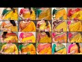 PERFECT Yellow Saree For Your 2024 Haldi Ceremony Yellow Colour Saree Collection Party Wear Saree