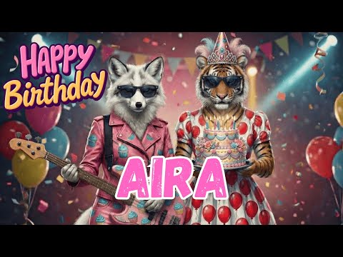 AIRA Happy Birthday Song - Happy Birthday to Aira