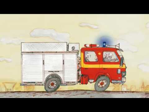 Halvan - Här kommer brandbilen, polisbilen, bärgningsbilen