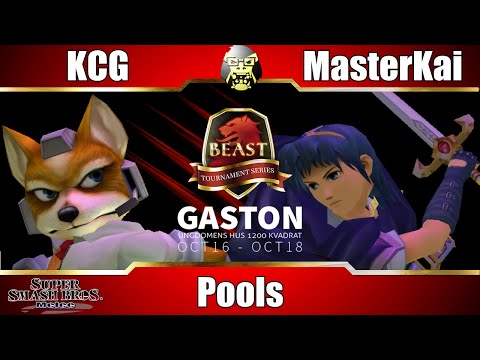 Gaston - KCG (Fox) Vs. MasterKai (Marth) - Pools - Super Smash Bros. Melee