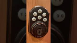 How to change the combination on a kwikset combo lock!
