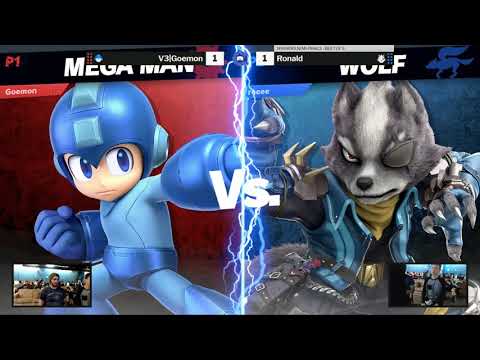 The Smash Lab 165 Winners Semi-Finals - Goemon (Mega Man) vs Ronald (Wolf)