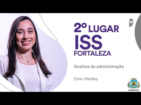 Concurso ISS Fortaleza: Conheça Ester Medley, aprovada em 1º lugar para Analista de Administração