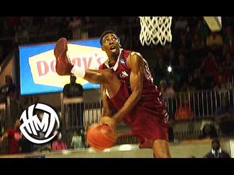 The 2014 College Slam Dunk Contest! SICK Dunks From Marcus Lewis!