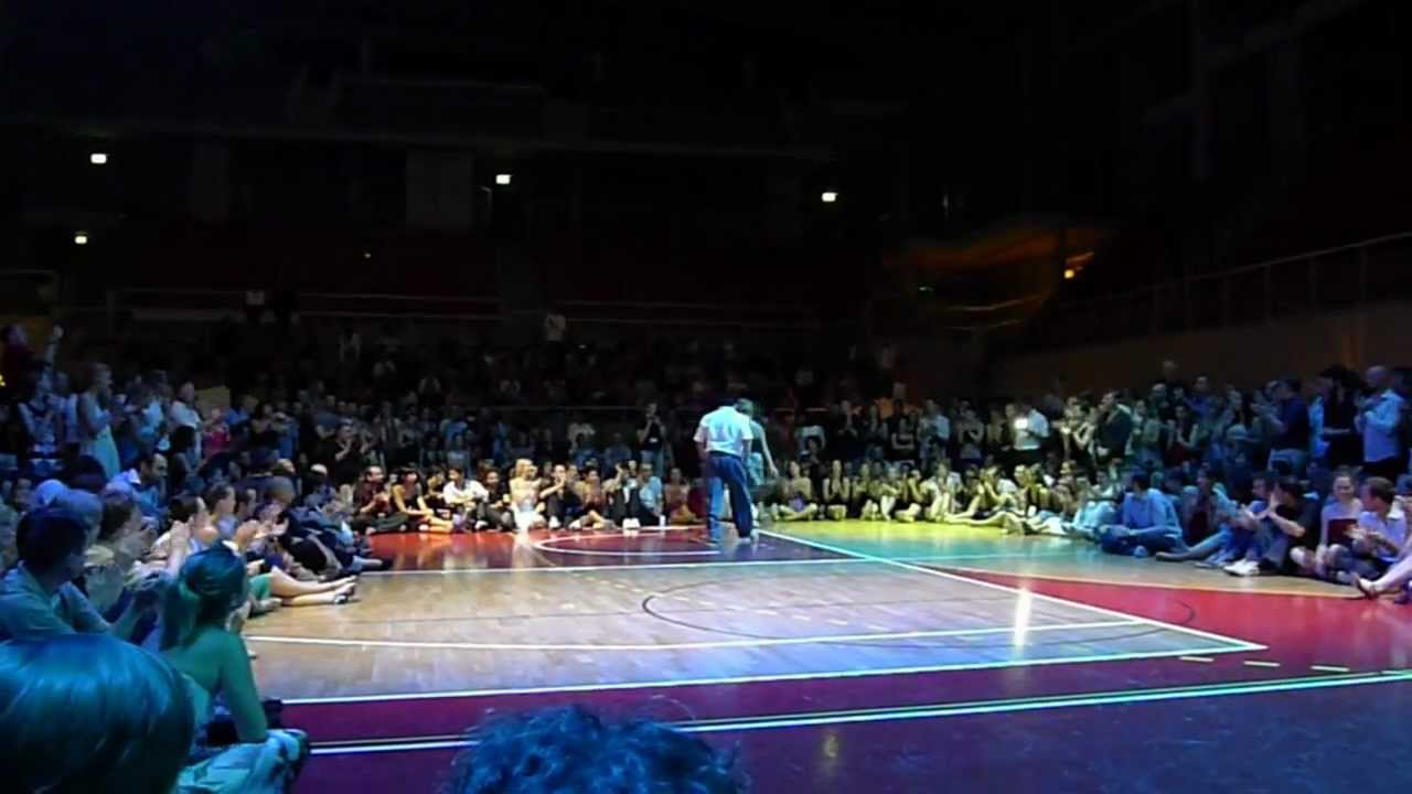 Noelia Hurtado & Carlitos Espinoza at the Mediterranean Summer Tango Fest, Porec - Milonga