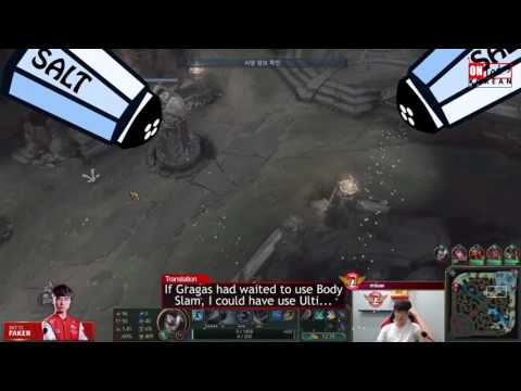 Play Poke Yasuo like Faker! - Faker's Stream Highlights (Translated)