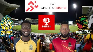 SLZ vs SKN Dream11 Prediction : St Lucia Zouks vs St. Kitts and Nevis Patriots Best Dream 11 Team