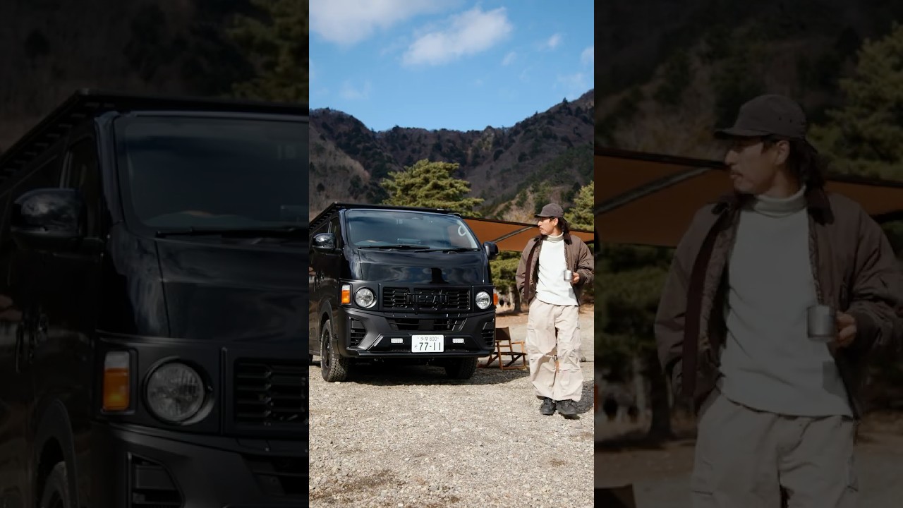 丸目キャラバン × ARBサイドオーニングで、ちょっと足をのばしてコーヒータイム🏕️☕️