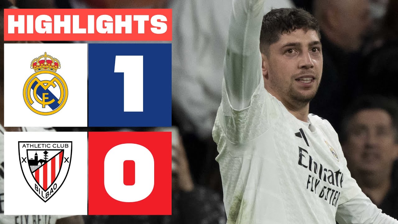REAL MADRID 1 - 0 ATHLETIC CLUB I HIGHLIGHTS LALIGA EA SPORTS
