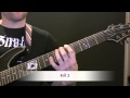 Carcass No Love Lost Guitar Lesson 