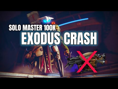 Destiny 2 Solo Master 100K  Nightfall Ordeal: Exodus Crash   NO ANARCHY - Platinum