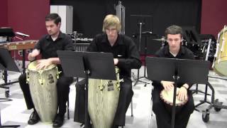 WSU Percussion Ensemble - Hands Up (April 2, 2013)