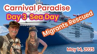 Carnival Paradise Day 3 Rescuing Migrants From Cuba