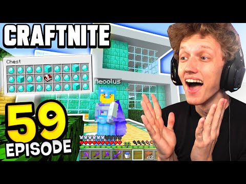 Craftnite: Episode 59 - I SOLD MY FIRST HOUSE! (so many diamonds)