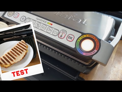 Grill TEFAL Optigrill GC712D || TEST