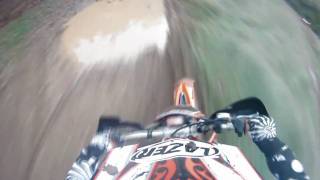 preview picture of video 'Little track full of mud with a 125 ktm exc'