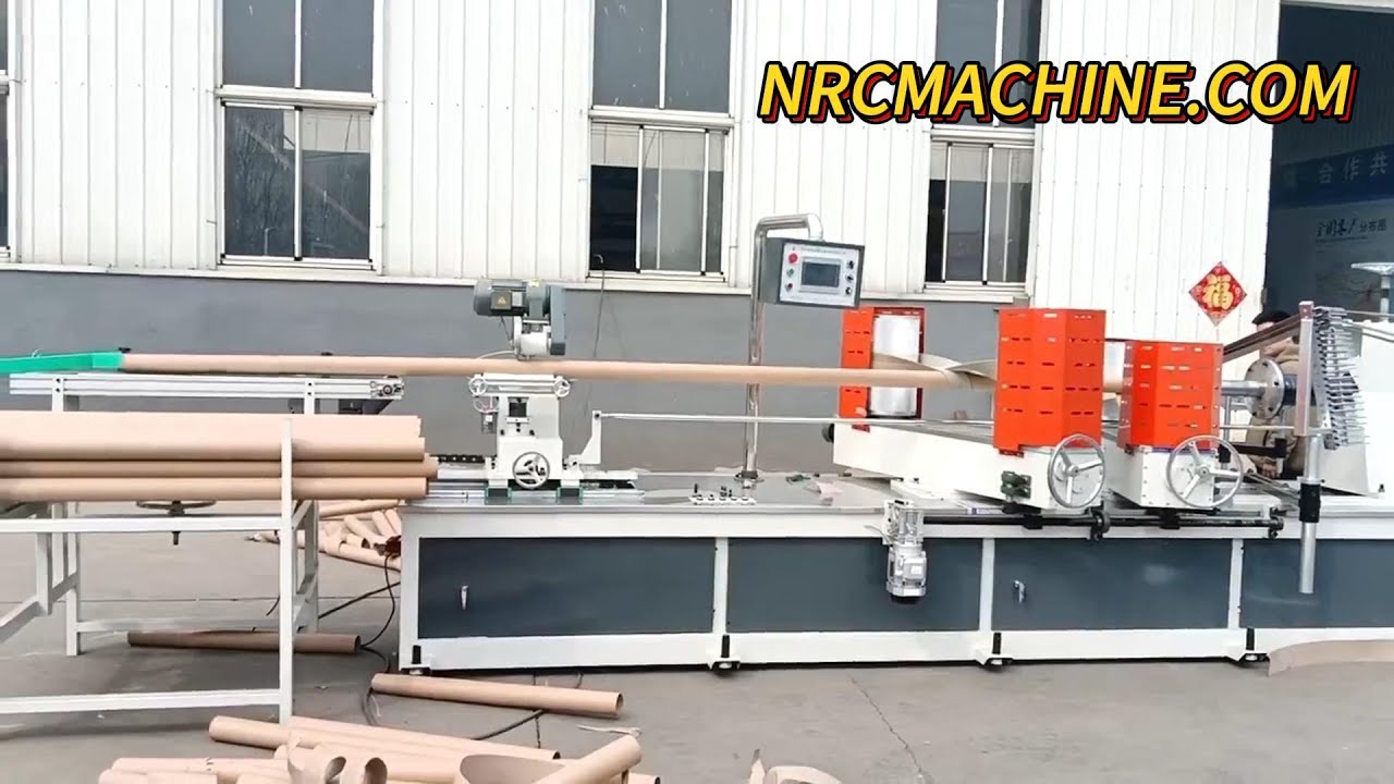 Spiral Cardboard Paper Tube Core Making Machine Winding Machine