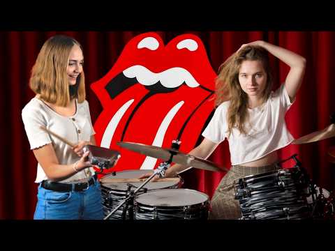 Start Me Up (Rolling Stones) • Drum Cover feat. My Little Sister
