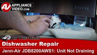 Jenn-Air Dishwasher Repair - Not Draining - Drain Pump