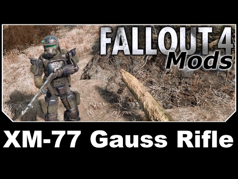Steam Community Video Fallout 4 Mods Xm 77 Gauss Rifle